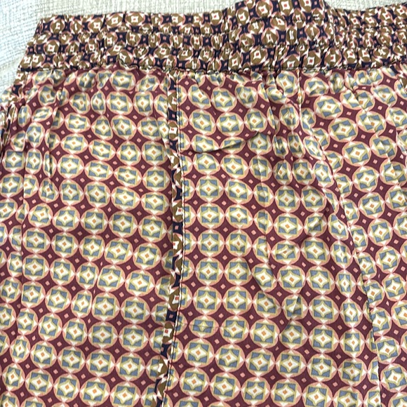 Anthropologie Doria Geometric Print Sleep Trouser Pants Women's Size XS - Picture 9 of 11
